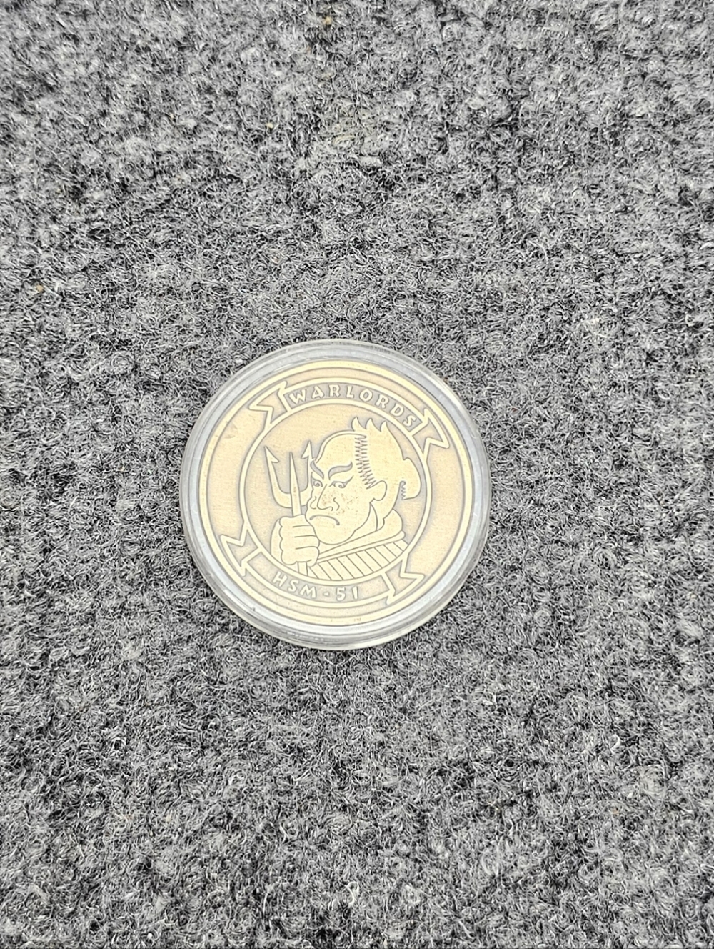 RARE US Navy HSM-51 'Warlords" Challenge Coin - MINT